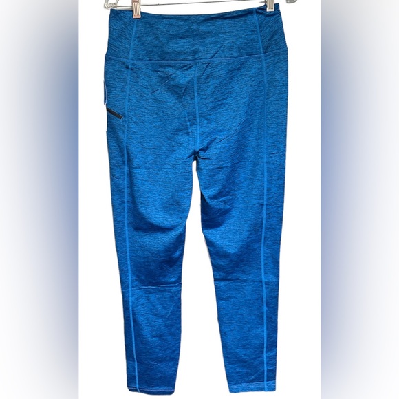 New Eddie Bauer women’s hyperlayer 3 collection high rise leggings blue M - Picture 2 of 6